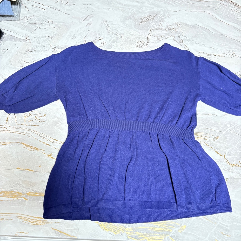 Moschino Royal Blue Women's Blouse